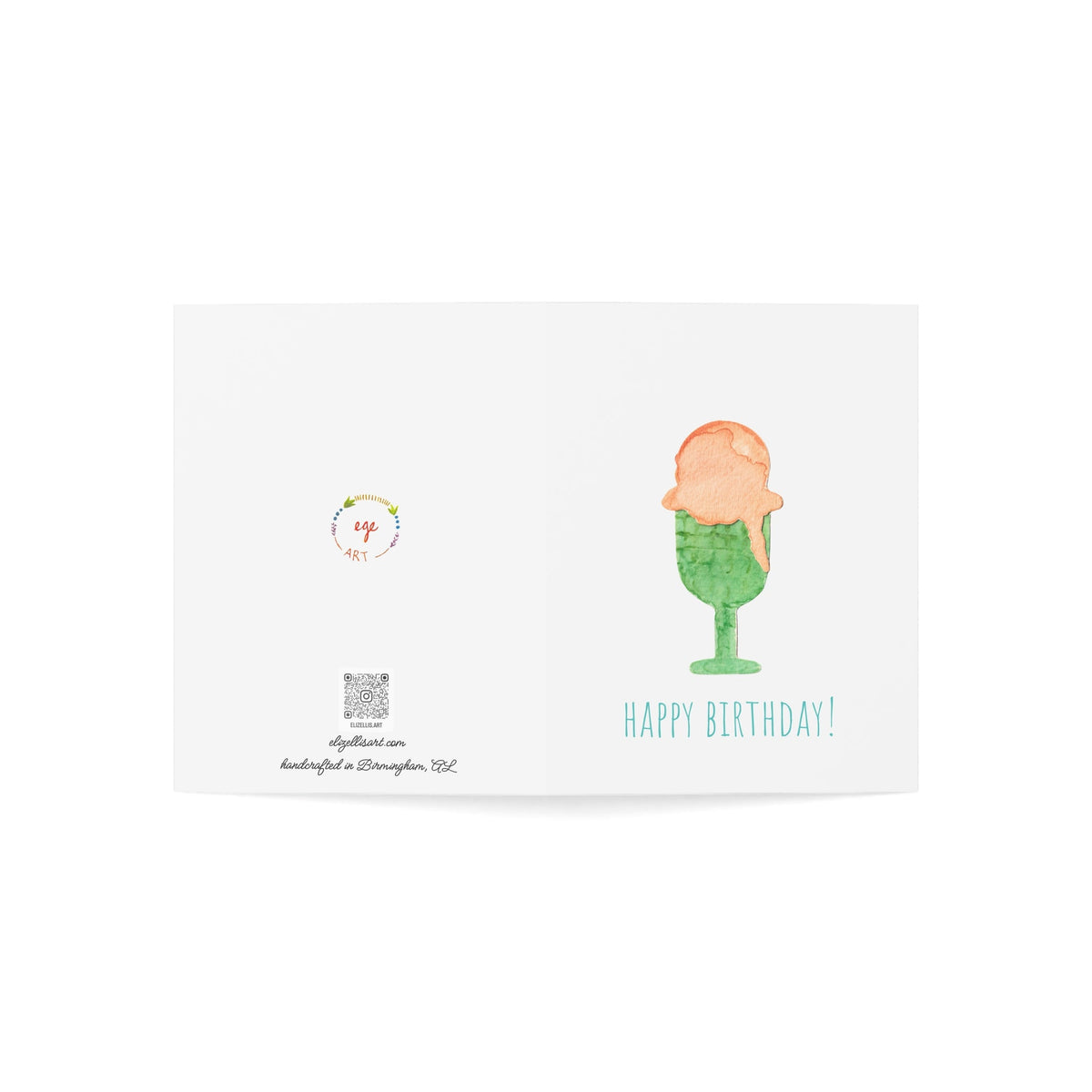 "Birthday Scoop" Cards