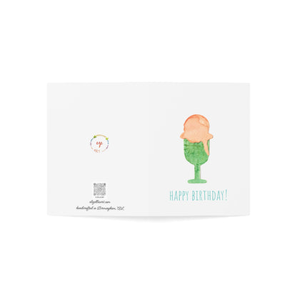 "Birthday Scoop" Cards