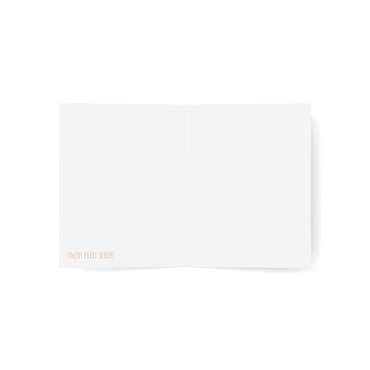 "Birthday Scoop" Cards