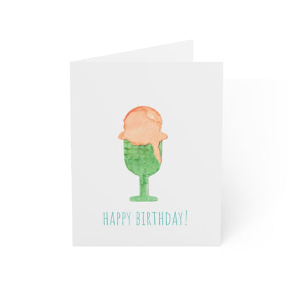 "Birthday Scoop" Cards