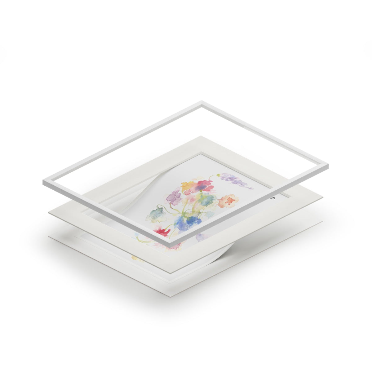 "Flight of Flowers" Fine Art Print