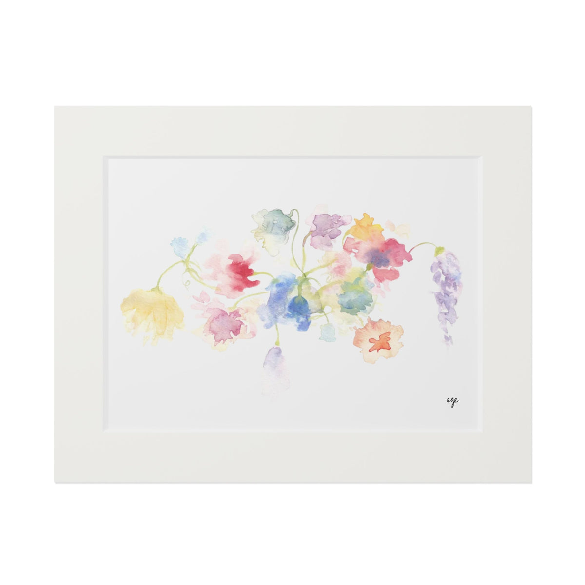 "Flight of Flowers" Fine Art Print