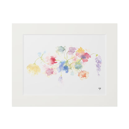 "Flight of Flowers" Fine Art Print
