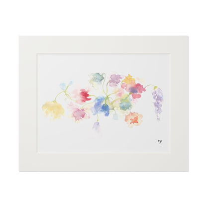"Flight of Flowers" Fine Art Print