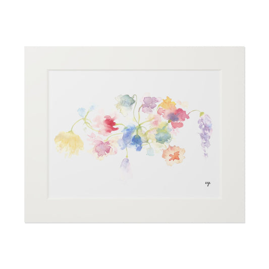 "Flight of Flowers" Fine Art Print