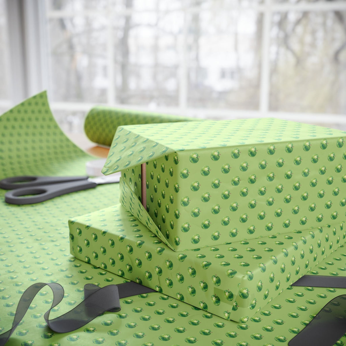 "Crisp Apple Green" Paper