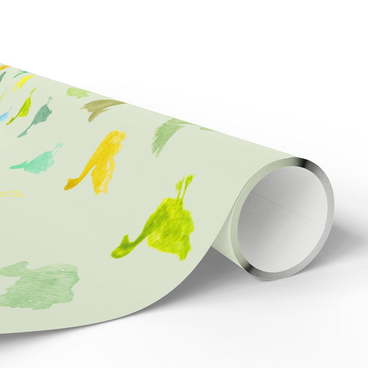 "Duckies" Sage Green Paper