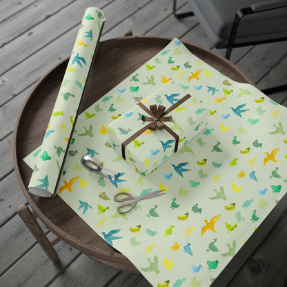 "Duckies" Sage Green Paper
