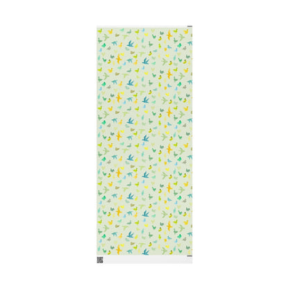 "Duckies" Sage Green Paper