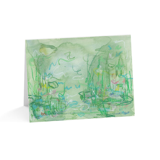 "Summer Greens" Stationery