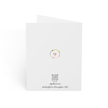 "Market Dahlias" Greeting Cards