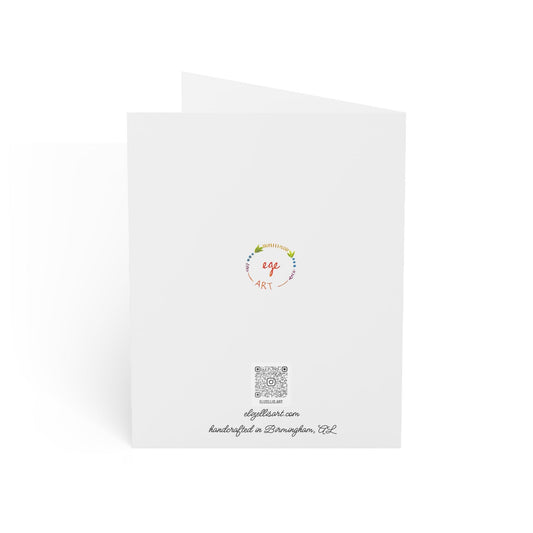 "Market Dahlias" Greeting Cards